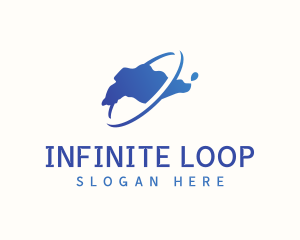 Loop - Travel Singapore Loop logo design