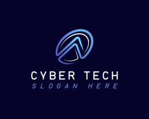 Cyber - Cyber Tech Media logo design