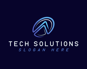 Tech - Cyber Tech Media logo design