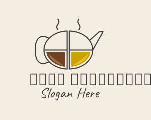 Cappuccino - Minimalist Coffee Pot logo design