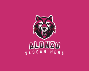 Sport Team Wolf Mascot logo design