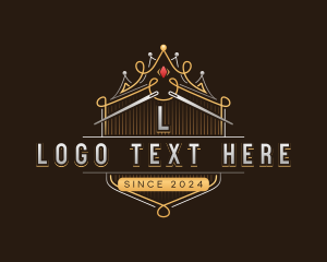 Designer - Needle Royalty Tailor logo design
