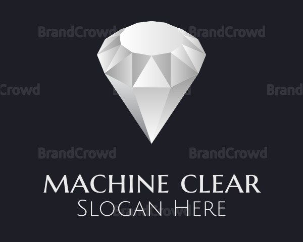 Diamond Location Pin Logo