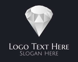 Diamond Location Pin Logo