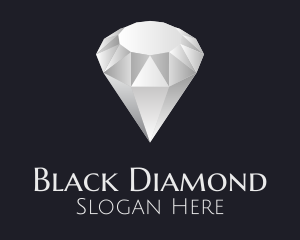 Diamond Location Pin logo design