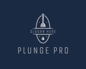 Plunger - Plunger Plumbing Tool logo design