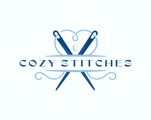 Needle Thread Dressmaking logo design