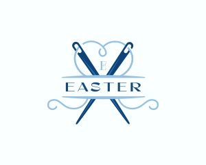 Stitch - Needle Thread Dressmaking logo design