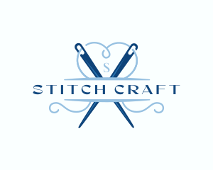 Needle Thread Dressmaking logo design