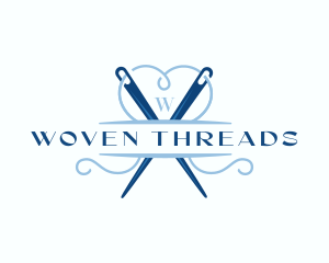 Needle Thread Dressmaking logo design
