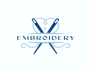 Needle Thread Dressmaking logo design