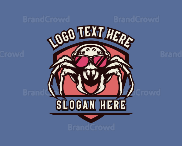 Gaming Spider Shield Logo