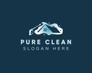 Clean House Power Washer logo design