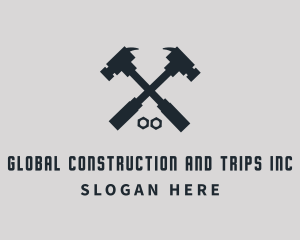 Contstruction - Hammer House Construction logo design