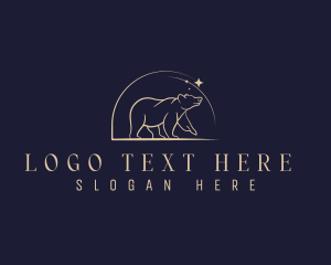 Premium - Bear Star Astronomy logo design