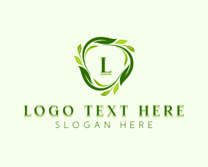 Vegan - Organic Vegan Garden logo design