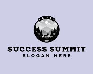 Mountain Camp Summit logo design