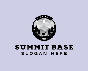 Mountain Camp Summit logo design