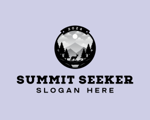 Mountain Camp Summit logo design