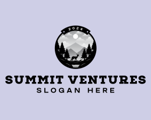 Mountain Camp Summit logo design