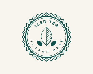 Salad Leaf Herb logo design