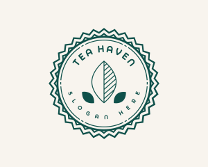 Salad Leaf Herb logo design