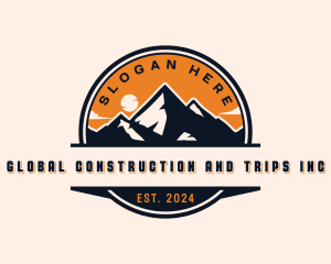 Adventure - Mountain Peak Adventure Trail logo design