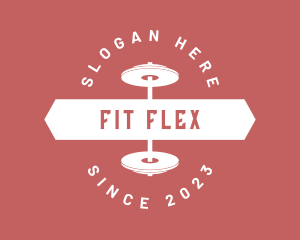 Gym - Gym Fitness Weights logo design