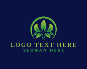 Vegan - Plant Agriculture Leaf logo design