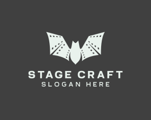 Theatre - Bat Cinema Theatre logo design