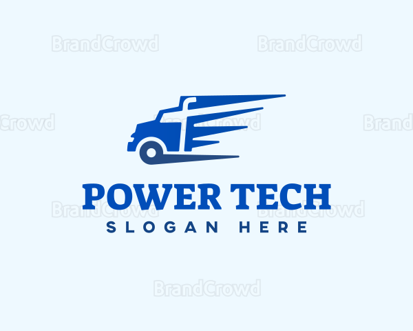 Delivery Truck Cargo Logo