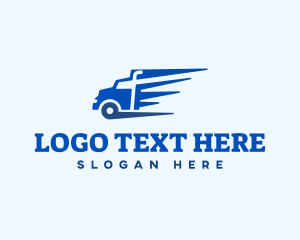 Delivery - Delivery Truck Cargo logo design