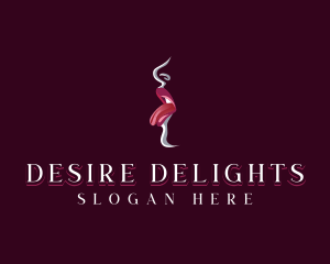 Sexy Tongue Woman logo design