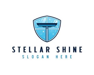 Shield Window Cleaning logo design