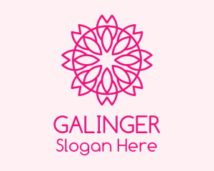 Flower Gardening Centerpiece Logo