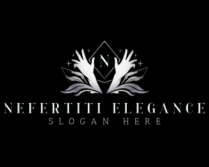 Classic Elegant Hands logo design