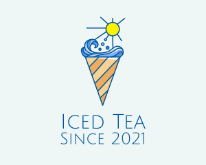 Summer Ice Cream  logo design