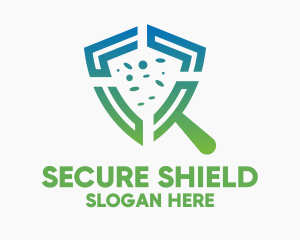 Protection - Virus Protection Shield logo design