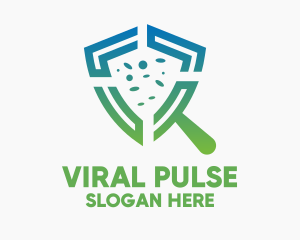 Virus - Virus Protection Shield logo design