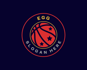 Basketball Star Sports  Logo