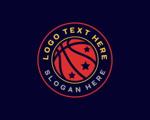 Basketball Star Sports  Logo