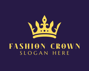 Luxury Tiara Pageant logo design