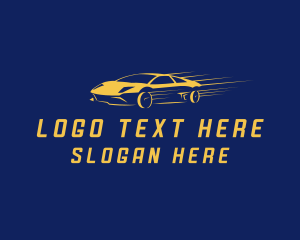 Driver - Fast Speed Car logo design