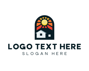 Home Improvement - Home Residential Property logo design