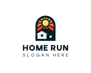 Home Residential Property logo design