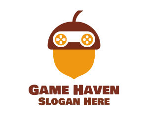 Acorn Game Controller logo design