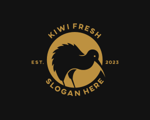 Kiwi - Kiwi Bird Aviary logo design