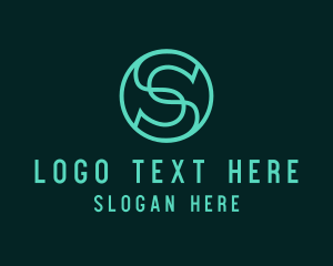 Teal - Consulting Firm Letter S logo design