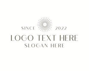 Commercial - Sun Ray Wordmark logo design