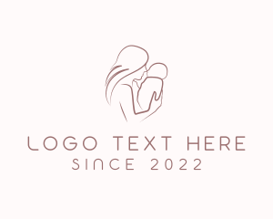 Maternity - Infant Parenting Childcare logo design